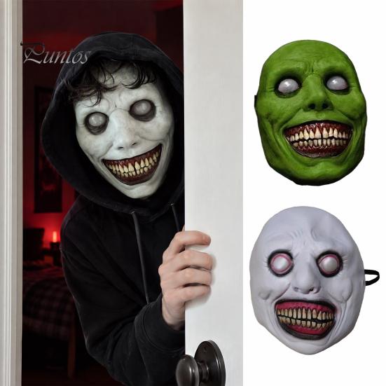 Accessorio Creativo per Photo Booth, Maschera Scherzo Realistica, Maschera Integrale Balaclava per Costume di Halloween, Rete Spaventosa Completamente Elastica per Coprire la Testa, Adulti, Elastica