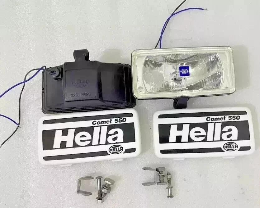 

Hella Comet 550 Spot Driving Light With Cover & H3 Bulb 55w 12v Universal |Fit