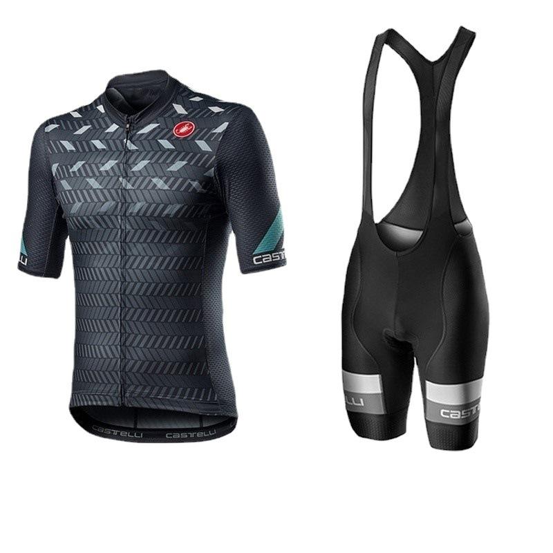 Costume d'été 2026 Costume de cyclisme respirant Costume de vélo à manches courtes Version équipe hommes et femmes Pantalon de cyclisme pour vélo de route Séchage rapide