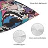 Panty Stocking with Garterbelt Square Pillow Case Cartoon Cushion Covers Custom Zipper Decor Pillowcase for Living Room 40x40cm