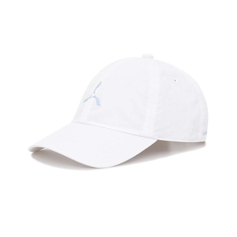 LI NING 1990 Polyester Baseball Caps Unisex White AMYV165-4 F