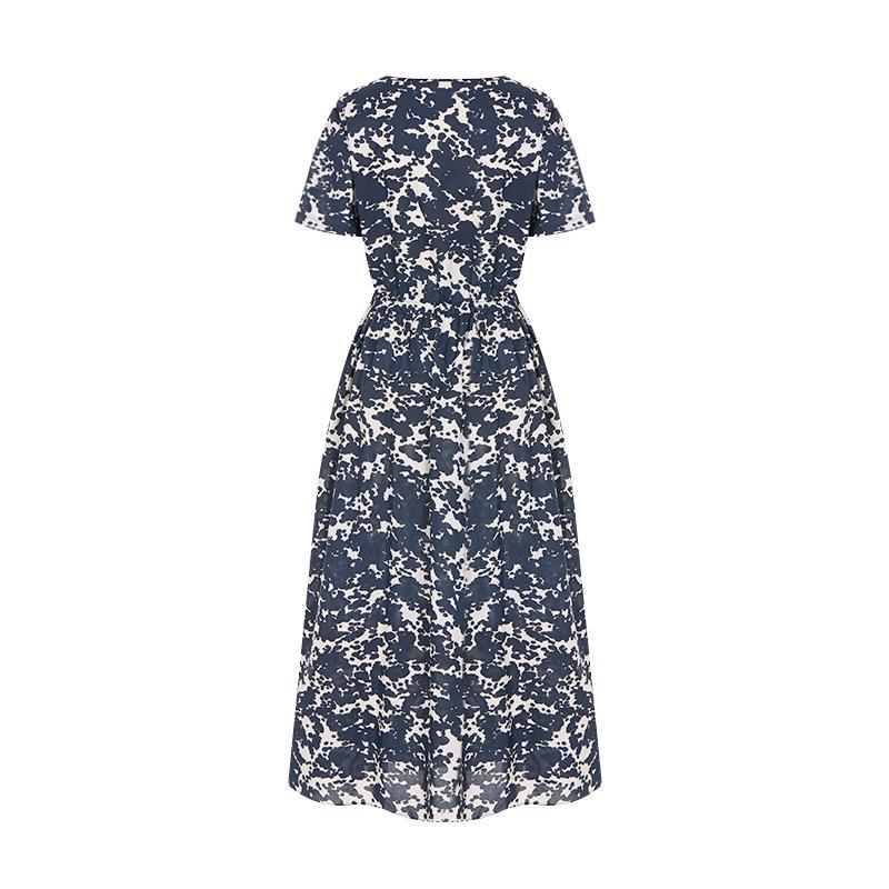 T View Feminine Pattern String Dress_V6B-Cop035