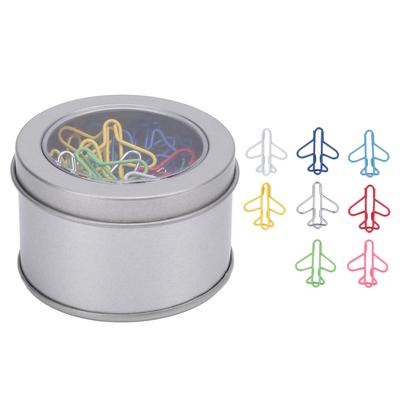 50 Pcs Airplane Paper Clips Cute Fun Plane Shaped Paperclips Bookmarks Planner Photo Memo Clips
