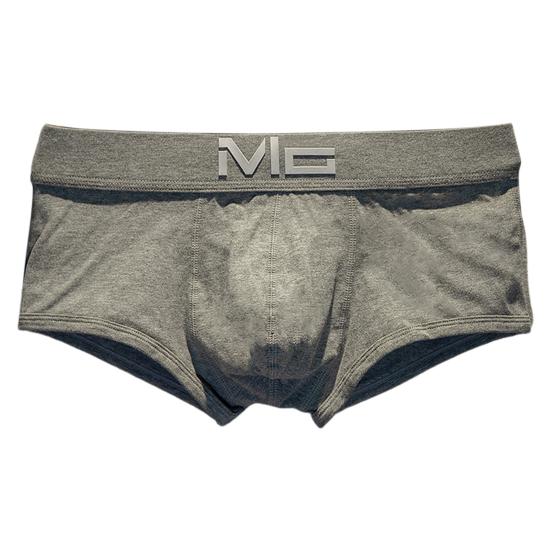 Men Boxer Underwear Low-rise Elastic Waistband Letter Print Shorts Briefs U-convex Breathable Non-Stuffy
