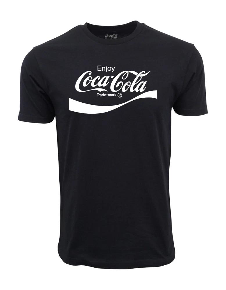 Coke Always Coca Cola Classic T Shirt Black S
