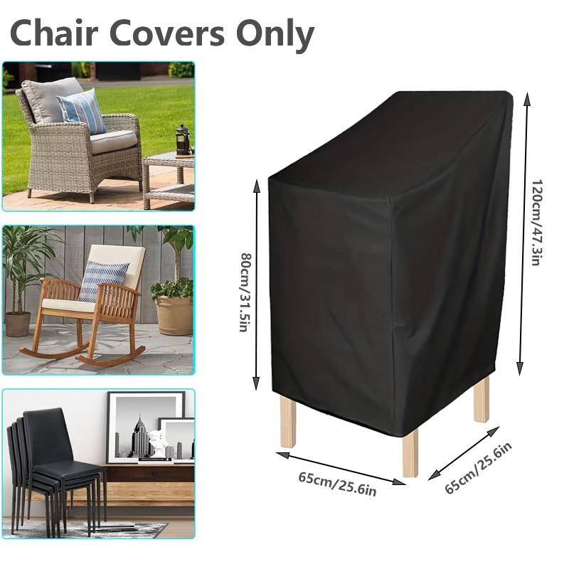 210D Oxford Outdoor Furniture Cover Waterproof Dustproof Anti-UV Protective Cover