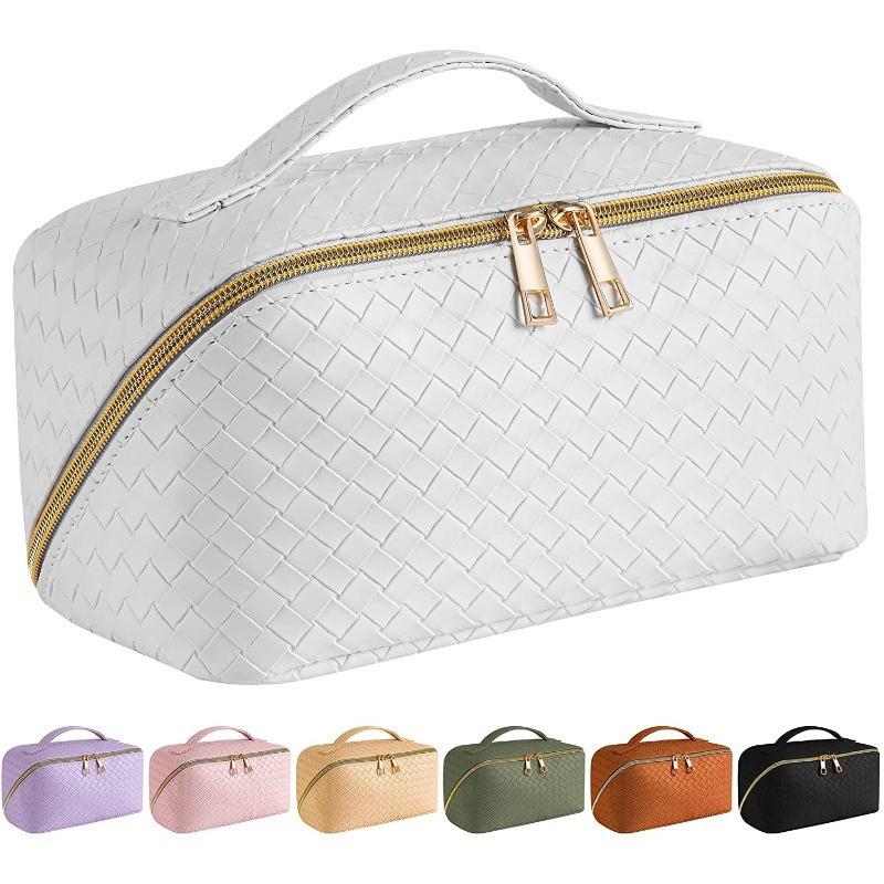 Bolsa de Viagem Tecida Transfronteiriça para Maquiagem e Artigos de Higiene