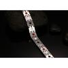 Vinterly Mens Chain Link Bracelet Wheat Black Stainless Steel Health Energy Germanium Magnetic Bracelets Bangles for Men Jewelry
