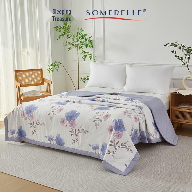 SOMERELLE Antibacterial Soy Fiber Summer Quilt