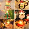 Snowman Christmas  Light String Santa Claus Xmas Ornaments Light Christmas Lights Strip  Home