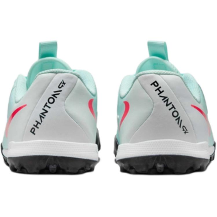 Nike Jr. Phantom GX 2 Club Anti Slip Wear Resistant Low Top Kids' Soccer Shoes Cyan Sneakers FJ2604-300