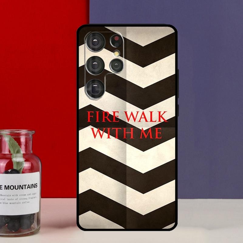 Fire Walk With Me Twin Peaks Funda Case For Samsung Galaxy S25 Ultra S9 S10 S20 S21 S22 Plus S23 FE S24 Ultra Phone Cover