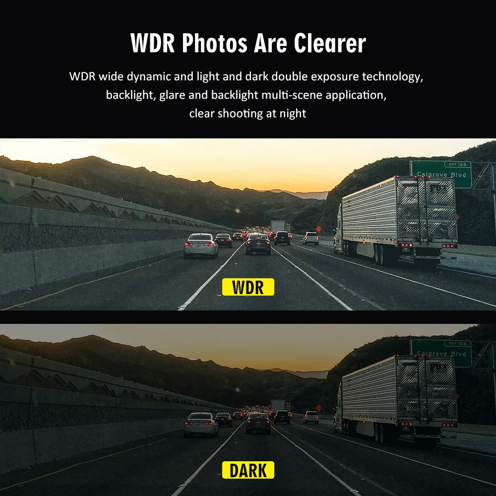 3-inch New WIFI Interconnected High-definition Night Vision Single and Dual Lens Car Driving Recorder
