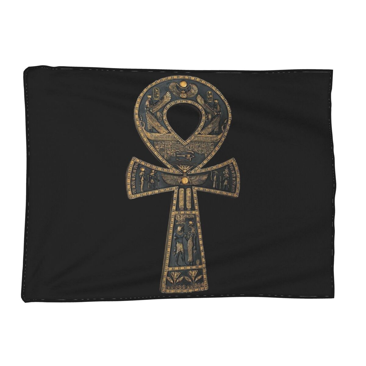 

Ancient Egyptian Culture Blanket Soft Warm Flannel Throw Blanket Plush for Bed Living room Picnic Travel Home Sofa 80x120cm