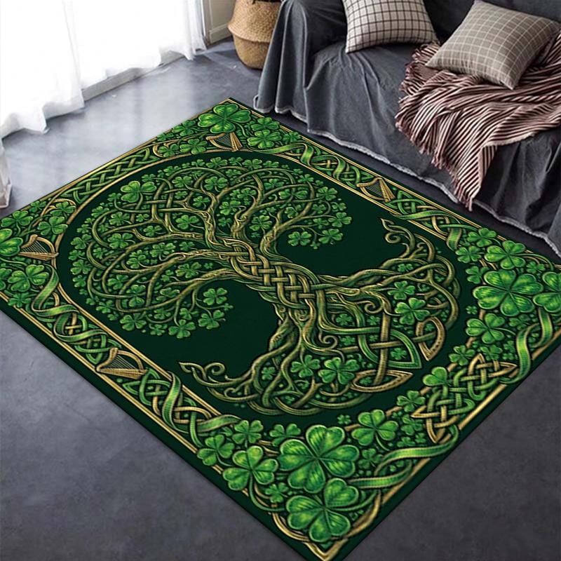 Nuovo Tappeto Albero della Vita 2025 per Soggiorno Camera da Letto Casa Decorazione Divano, Tappetino Antiscivolo per Giochi Bambini144