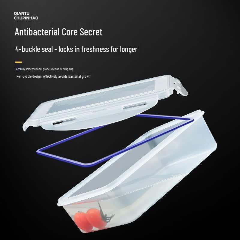 Transparent Microwave & Fridge Safe Food Storage Container