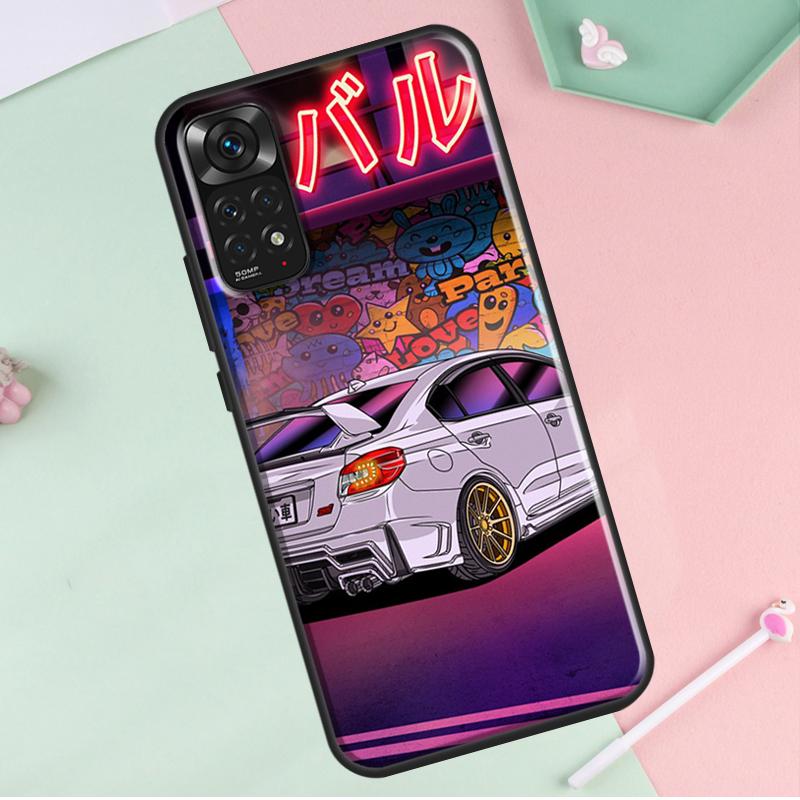 

Спортивный автомобиль Tokyo JDM Drift для Redmi Note 12 Pro Plus, чехол для Redmi Note 10 8 9 11 Pro 12S 11S 10S 9S 9C 10C 12C Redmi Note 12 4G