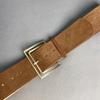 Retro Wildleder Nieten Gürtel Punk Gothic Western Cowgirl Breite Taillenbänder Gürtel Y2K Unregelmäßiger Gürtel