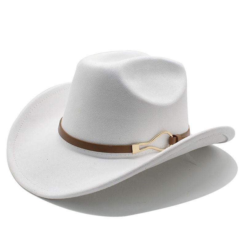 Knot Fedora Hat With Wool Blend Fabric For Winter Men Women Fashion