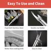 Shrimp Deveiner Tool, Stainless Steel Shrimp Deveining Tool, Efficient Shrimp Peeler and Deveiner Tool Portable Shrimp Cleaner S
