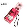 Snap Chocolate Toy Simulated Keychain Pendant, Stress Relief Pendant with Ball Chain, Hanging Decorative Accessory for Backpacks Handbags Fake
