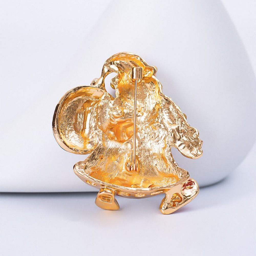 Corsage Pin Clothing Accessories Christmas Pins Women Brooch Santa Claus Brooch New Year Gift