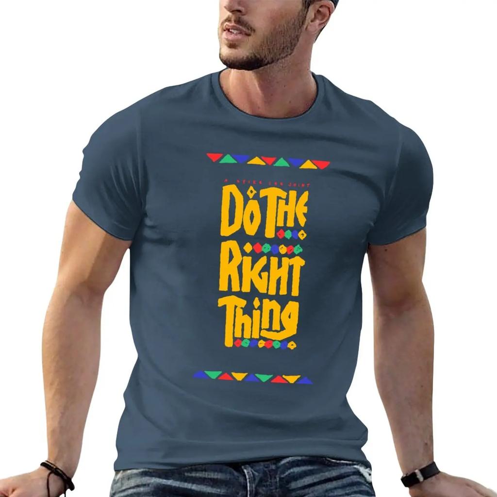 DO THE RIGHT THING BEST SELLER T-Shirt Short sleeve tee edition t shirt kawaii clothes cotton t-shirt
