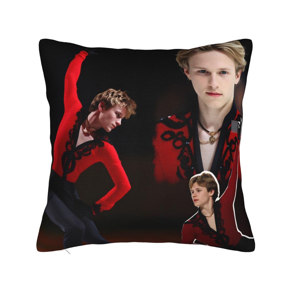 Ilia Malinin Quad God Pillow Case Vintage Pillow Cover Square Pillowcases For Wedding Party Home Decor