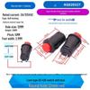 Round Button DS-427/428 Pushbutton Switch: 12-Unlocked, Self-Resetting, Locking/Momentary 