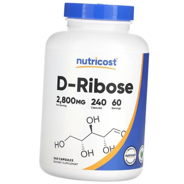 

Д-Рибоза, D-Ribose, Nutricost 240капс (16647001) 240caps