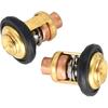 75692Q2 Thermostat Kit (2) 143 Degree for Mercury Marine V6 135HP 140HP 150HP 175HP 200HP 75692T 27-62386 for GLM 13340 30610 for Evinrude Johnson