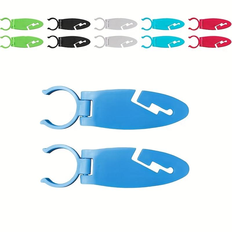 2 Kayak Paddle Leashes - Easy-to-Install Kayak Mounts | Quick-Release Paddle Racks, Water Sports Accessories, Durable Clamps