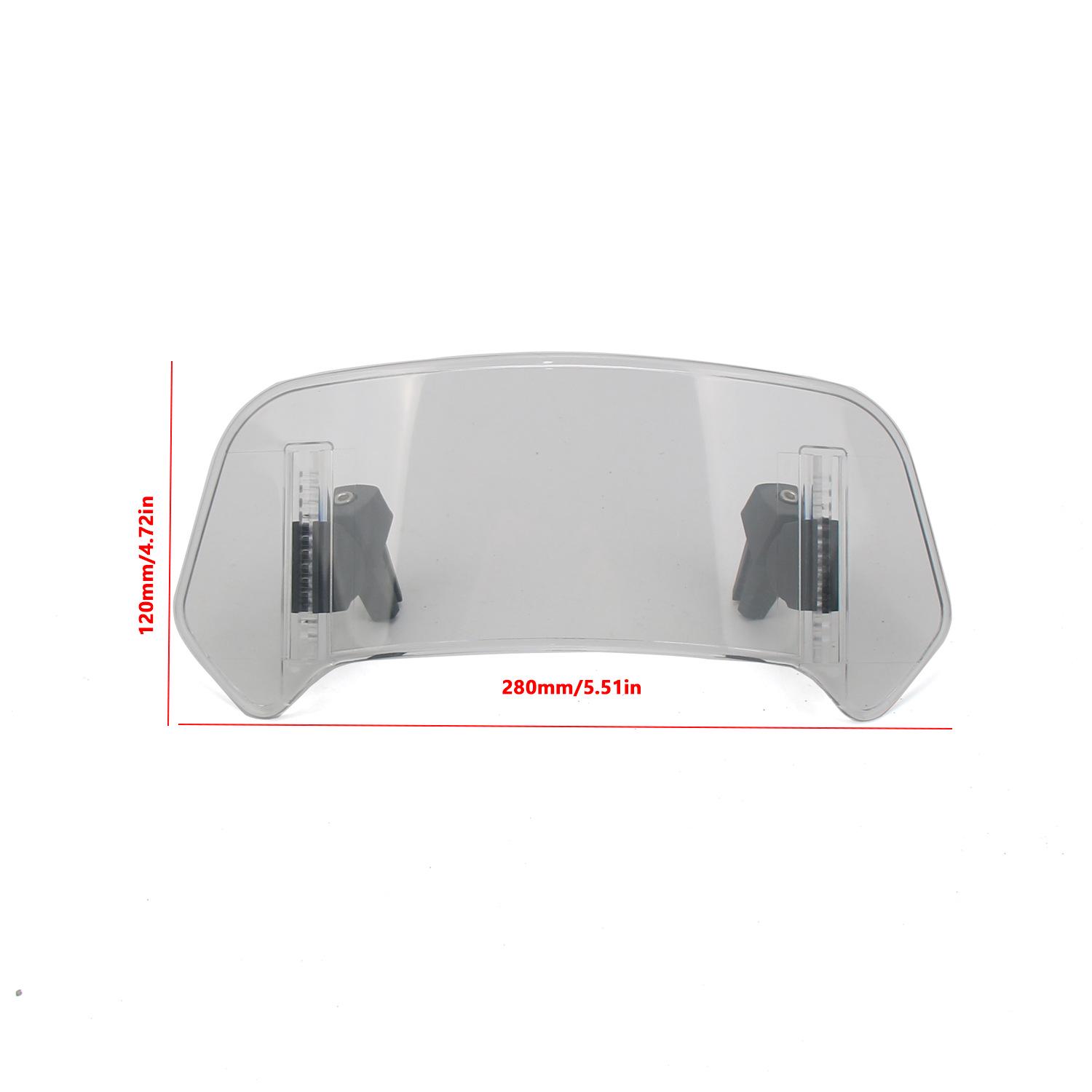 Adjustable Windshield for Kawasaki, Honda, BMW, Yamaha, and Suzuki - Ideal for Modified and Raised Designs, Popular Cross-Border Bestseller