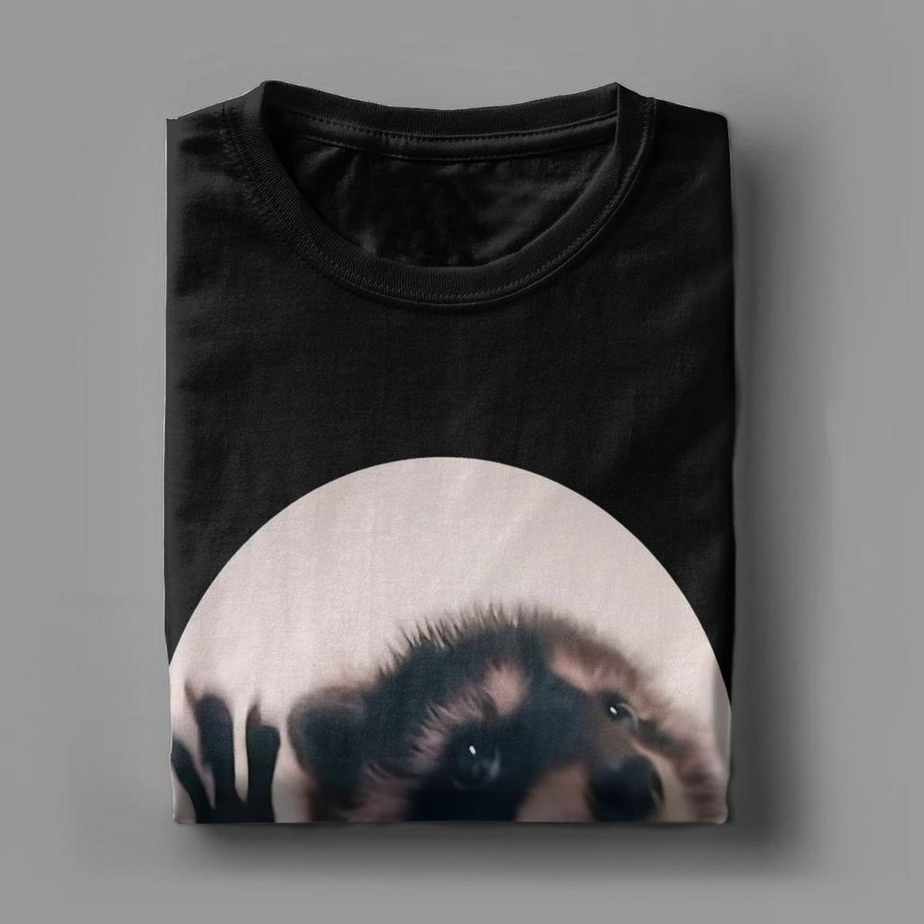 T-shirts Raton Laveur Pedro Hommes Super T-shirts en Coton Col Rond Manches Courtes Nouveauté Vêtements