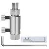 CYCLI-Pipe Extractor Tool Pipe Nipple Extractor Set Pipe Remover Kit Broken Pipe Thread Remover Fits 1/2" To 1" Pipe Capacity