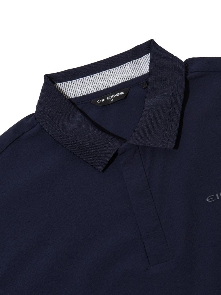 EIDER Cooleats Ice Men'S Short Sleeve Polo Shirt_Dark Navy