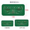 Texas Holdem Large XXL Rubber Nonslip Waterproof Portable Table Pad Poker Mouse Pad Keyboard Office Table Game Players Layout
