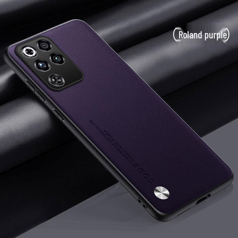 Red Magic 11 Air & 10 Pro Leather Texture Full-Coverage Case, Black Shark 5 Plain Leather Business Protective Case