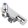 Bath Supplies Shower Mixer Valve 1 2 Hot Brass Cold Connectors For High Shower Mixer Valve Controlled Temperature
