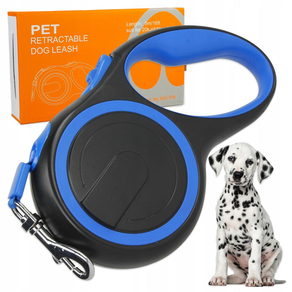 [PACZA] Automatic Dog Leash up to 20kg with Lock 5m D1100