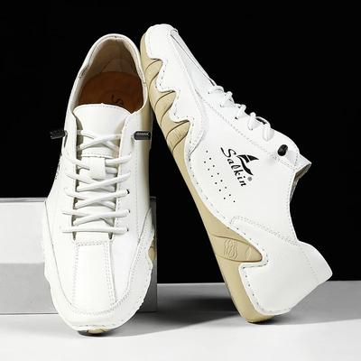 Mens Shoes Leather Male Men's Men Sneakers Shoes for Men Luxury Designer Loafers Flats Men Leather Man Shoes