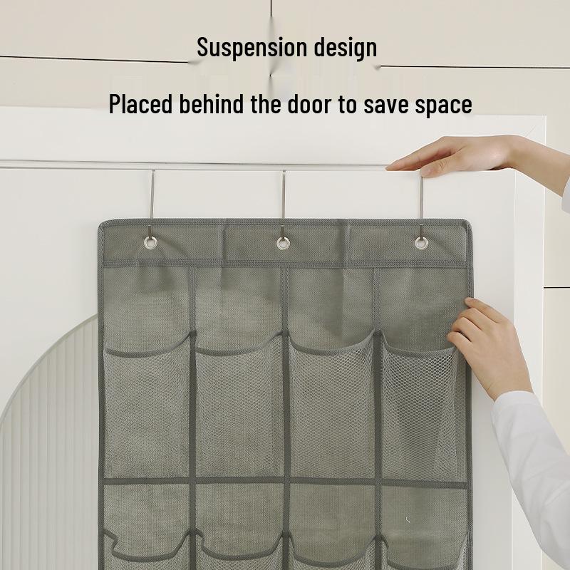 Over-the-Door Multi-Layer Shoe Hanging Organizer for Dorms