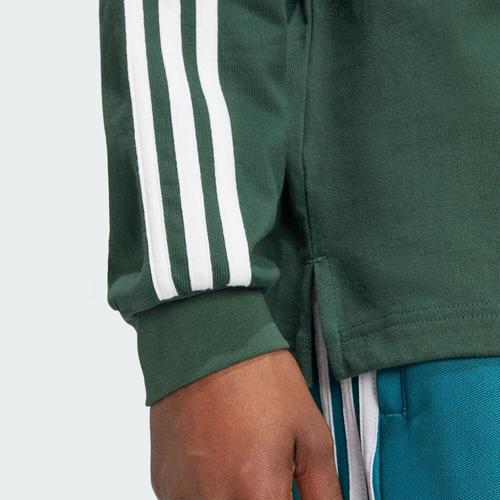 adidas Adicolor Soft And Comfortable Long Sleeve Polo Shirt IZ2468