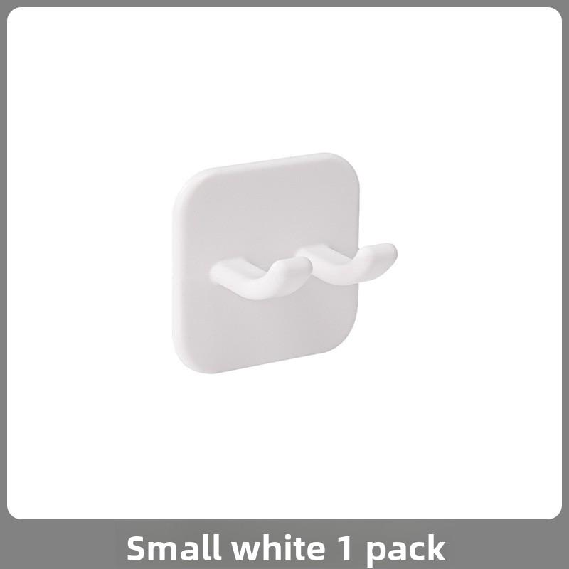 

Клейкие крючки для удлинителя, Настенный органайзер для вилок, Сверхпрочные крючки для укладки кабелей для кухни, ванной комнаты Small белый