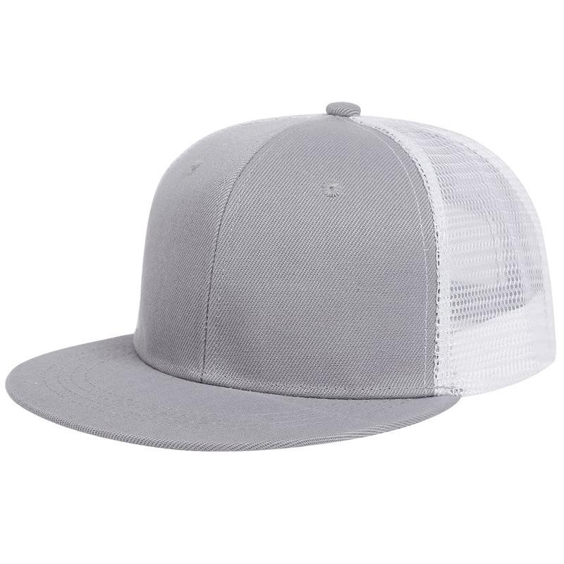 For Men And Women Mesh Flat Brim Baseball Caps Hip Hop For Men Snapback Trucker Cap Women Casual Shade Dad Hat Latest Minimalist Adjustable