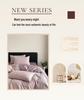 Premium 4-Piece All-Cotton Jacquard Bedding Set – Year-Round Luxurious Retro Duvet Cover with Skin-Friendly Fabric.