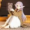 Hot 12Cm Frieren Beyond Journey'S End Frieren Anime Figure Desktop Cute Night-Suit Frieren Action Figure Figurine Model Doll Toy