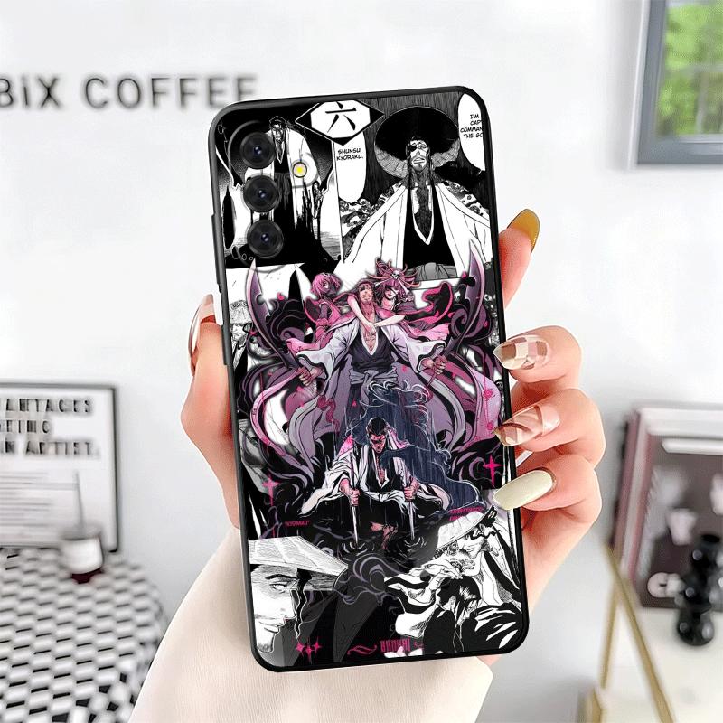 Bleach Anime Ichigo Kenpachi Soft Phone Case for Samsung A17 A37 A57 A16 A26 A36 A56 A15 A25 A35 A55 A14 A24 A34 A54 A13 A23 A33