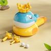 Suspended Ball Toy for Oral Interactive Whale Bear Motor Development Design Trumpet Play Toy with Dual