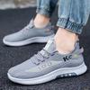 New Style of Flying Men's Shoes Soft Sole Breathable Running Shoes for Men's Outdoor Casual Sports Shoes for Fashion Foreign Trade Men's Casual Shoes